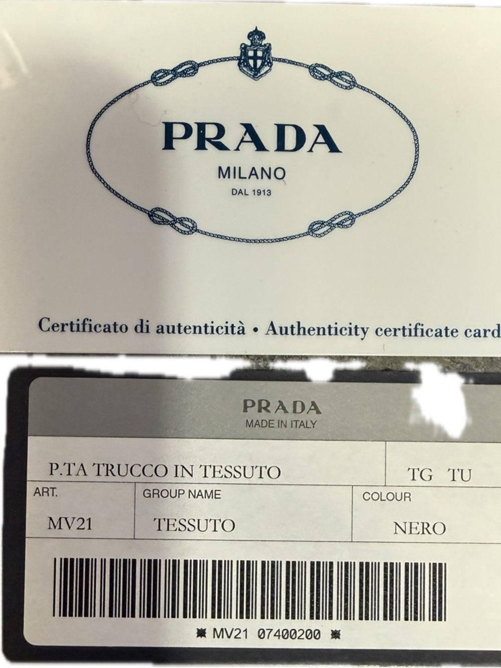Prada Black Nylon Tessuto Backpack w/Front Buckle Pockets - Authentic - BN - Picture 3 of 4